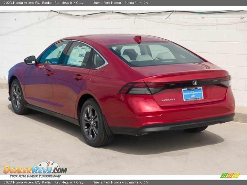 2023 Honda Accord EX Radiant Red Metallic / Gray Photo #2