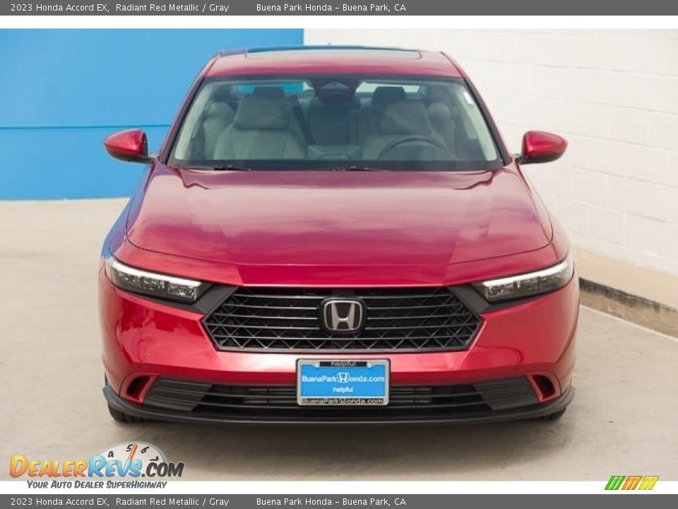 2023 Honda Accord EX Radiant Red Metallic / Gray Photo #3