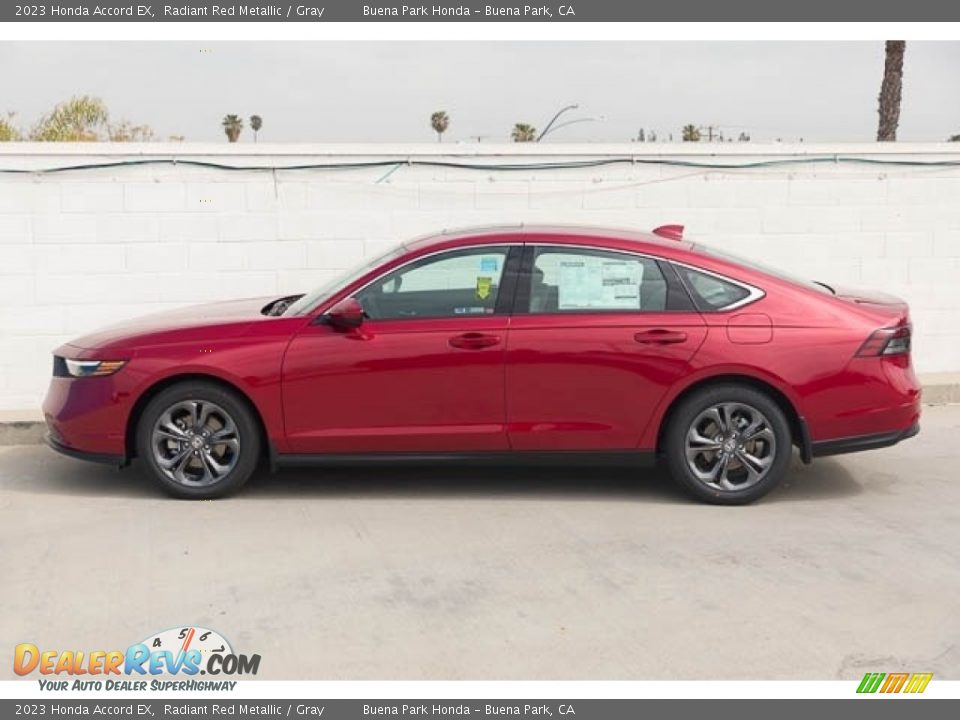 Radiant Red Metallic 2023 Honda Accord EX Photo #6