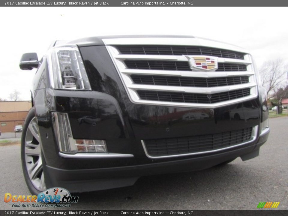 2017 Cadillac Escalade ESV Luxury Black Raven / Jet Black Photo #2