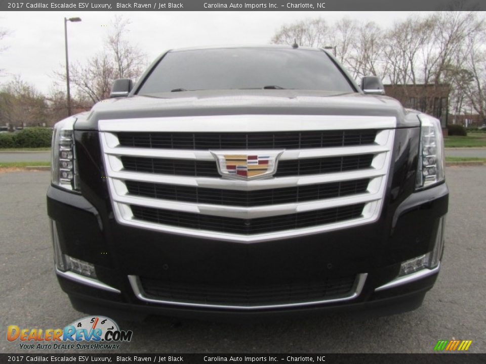 2017 Cadillac Escalade ESV Luxury Black Raven / Jet Black Photo #4