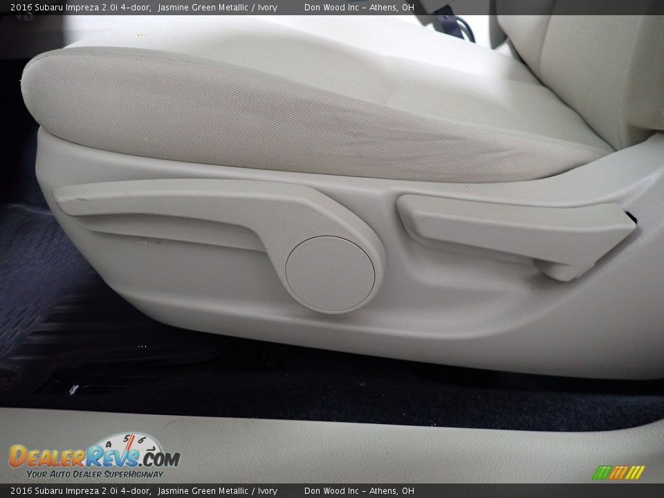 2016 Subaru Impreza 2.0i 4-door Jasmine Green Metallic / Ivory Photo #19