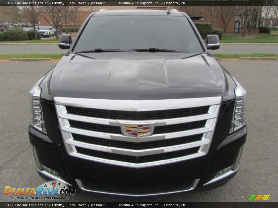 2017 Cadillac Escalade ESV Luxury Black Raven / Jet Black Photo #5