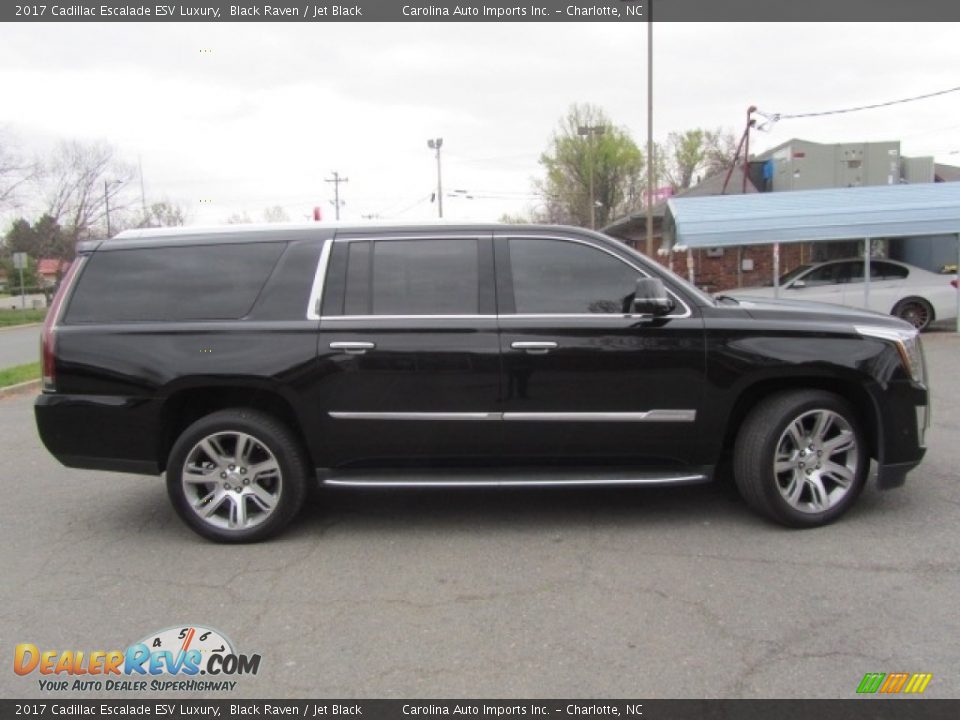 2017 Cadillac Escalade ESV Luxury Black Raven / Jet Black Photo #11