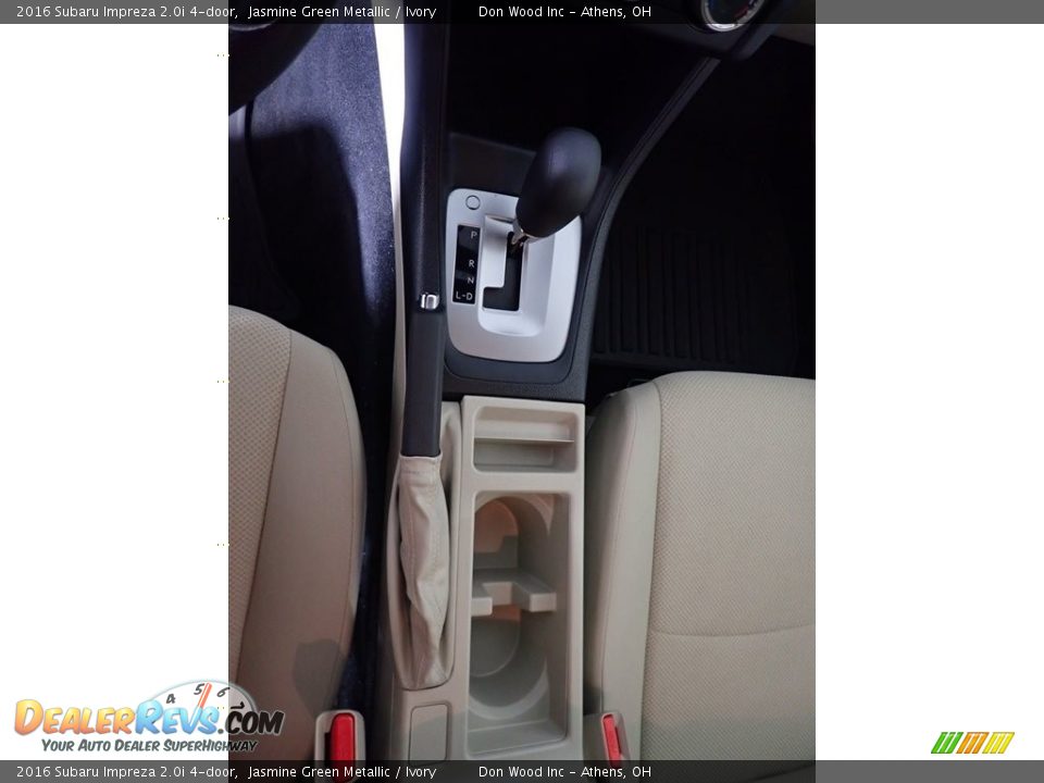 2016 Subaru Impreza 2.0i 4-door Jasmine Green Metallic / Ivory Photo #28