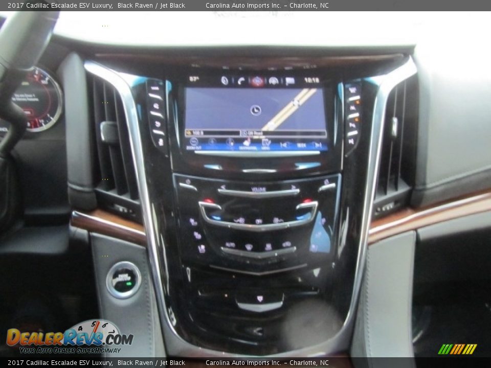 2017 Cadillac Escalade ESV Luxury Black Raven / Jet Black Photo #16