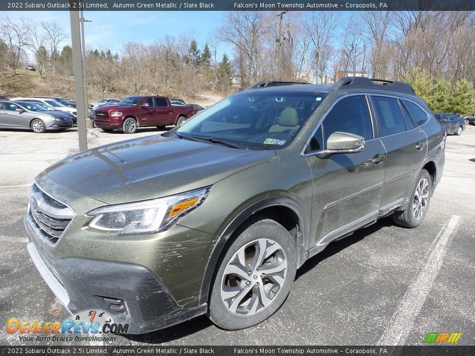 2022 Subaru Outback 2.5i Limited Autumn Green Metallic / Slate Black Photo #1