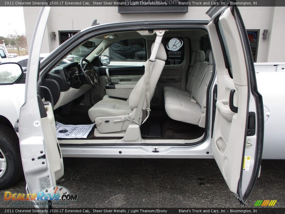 2011 Chevrolet Silverado 1500 LT Extended Cab Sheer Silver Metallic / Light Titanium/Ebony Photo #6
