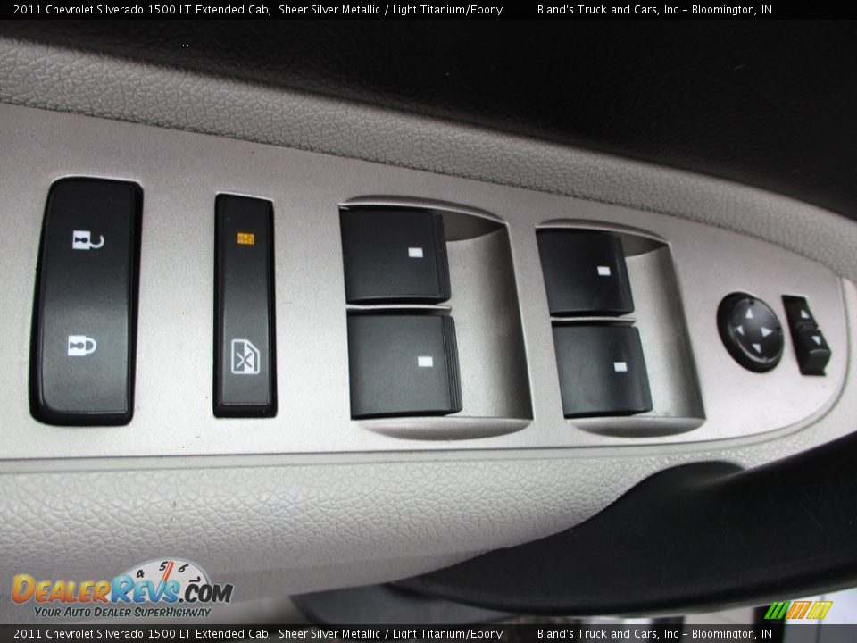 2011 Chevrolet Silverado 1500 LT Extended Cab Sheer Silver Metallic / Light Titanium/Ebony Photo #12