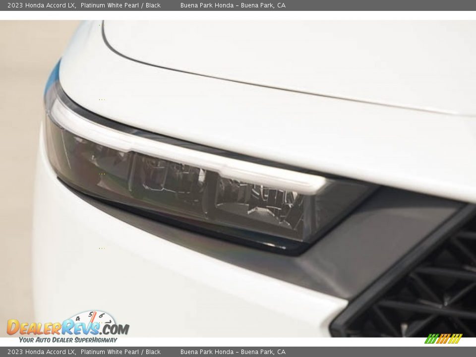 2023 Honda Accord LX Platinum White Pearl / Black Photo #4