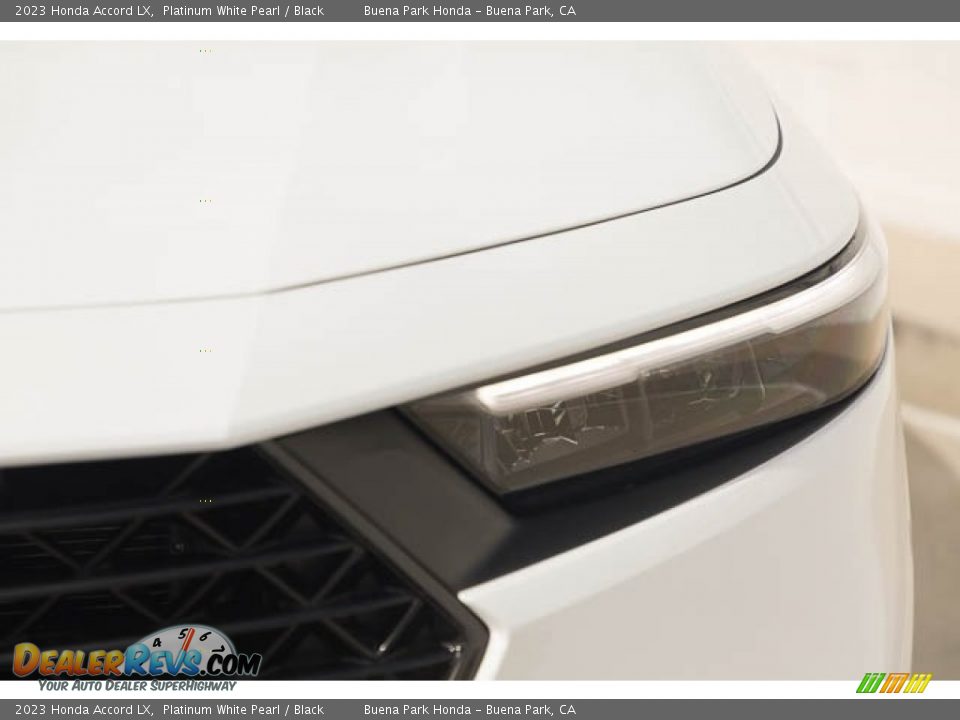 2023 Honda Accord LX Platinum White Pearl / Black Photo #5