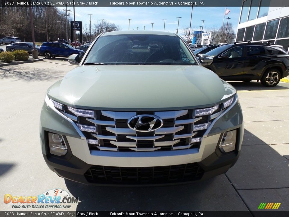 2023 Hyundai Santa Cruz SE AWD Sage Gray / Black Photo #8