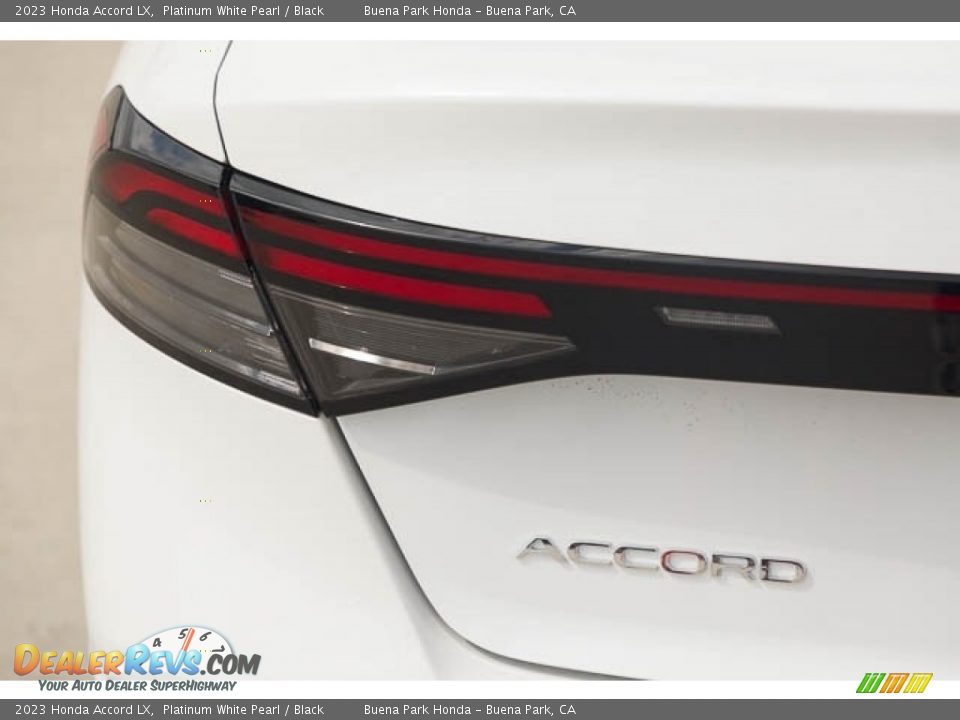 2023 Honda Accord LX Platinum White Pearl / Black Photo #8