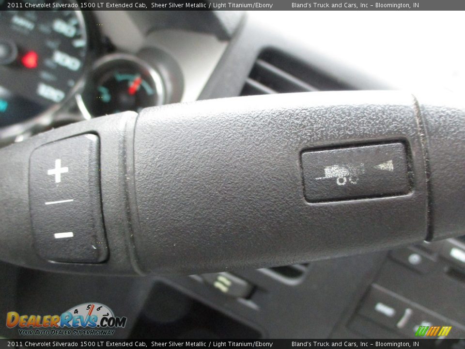 2011 Chevrolet Silverado 1500 LT Extended Cab Sheer Silver Metallic / Light Titanium/Ebony Photo #20