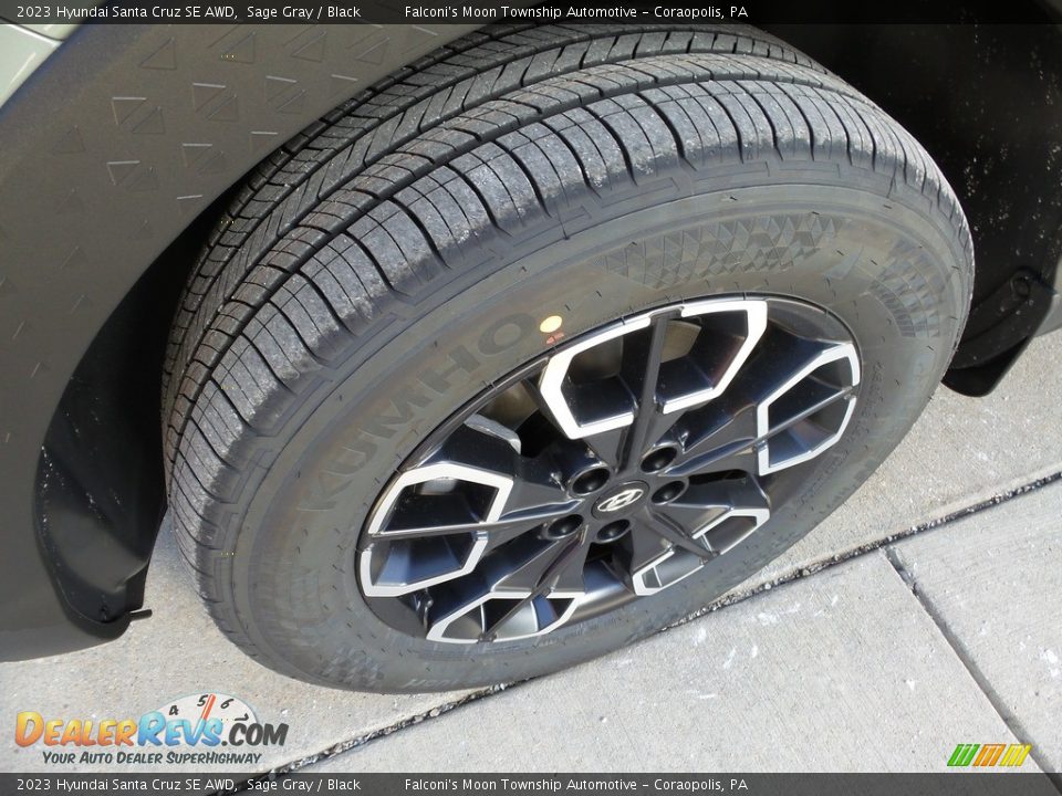 2023 Hyundai Santa Cruz SE AWD Sage Gray / Black Photo #10