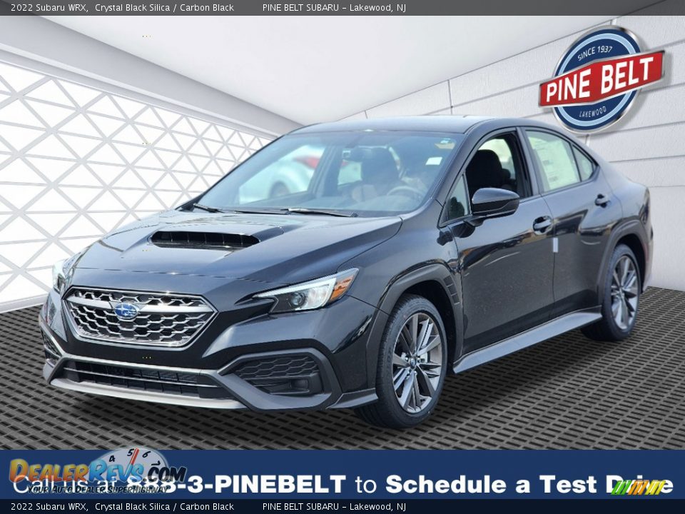 2022 Subaru WRX Crystal Black Silica / Carbon Black Photo #1