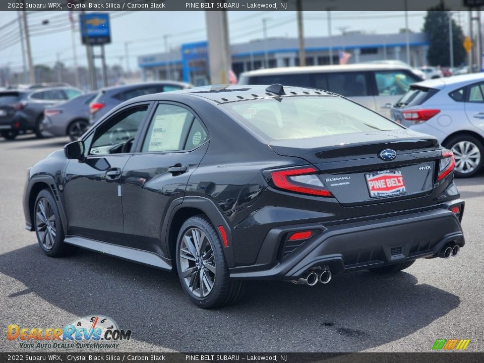 2022 Subaru WRX Crystal Black Silica / Carbon Black Photo #4