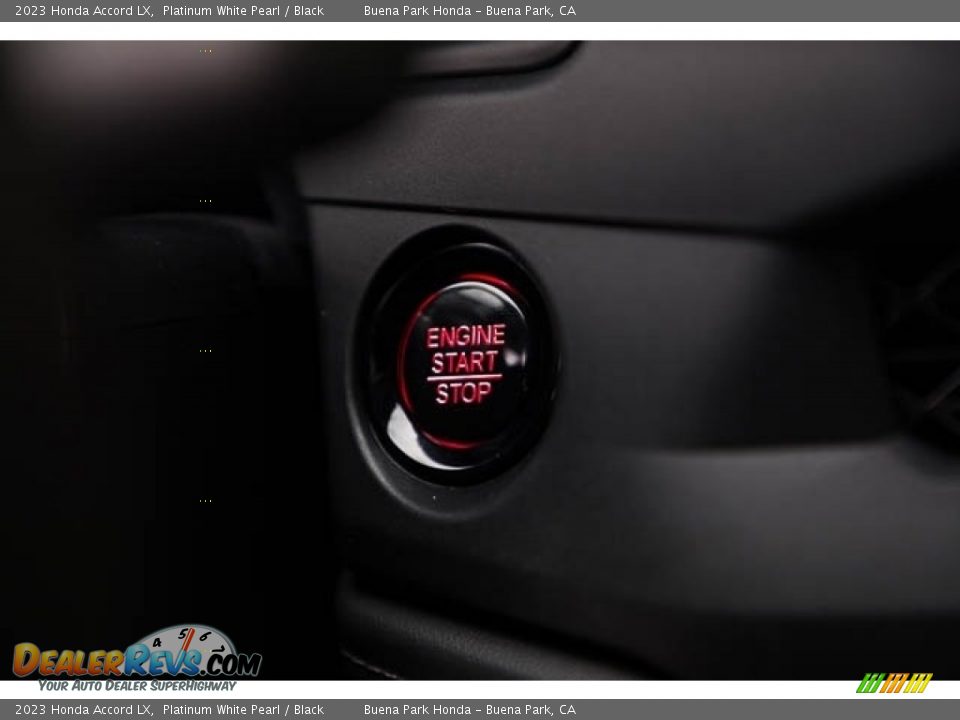 2023 Honda Accord LX Platinum White Pearl / Black Photo #25