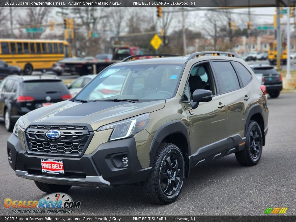 2023 Subaru Forester Wilderness Autumn Green Metallic / Gray Photo #1