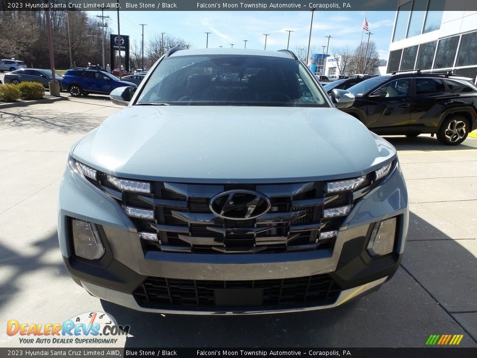 2023 Hyundai Santa Cruz Limited AWD Blue Stone / Black Photo #8