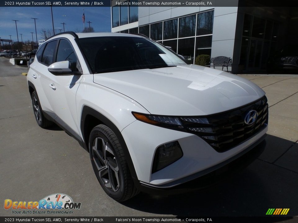 2023 Hyundai Tucson SEL AWD Serenity White / Black Photo #9