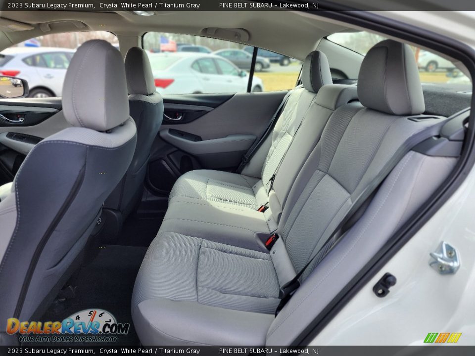 Rear Seat of 2023 Subaru Legacy Premium Photo #9