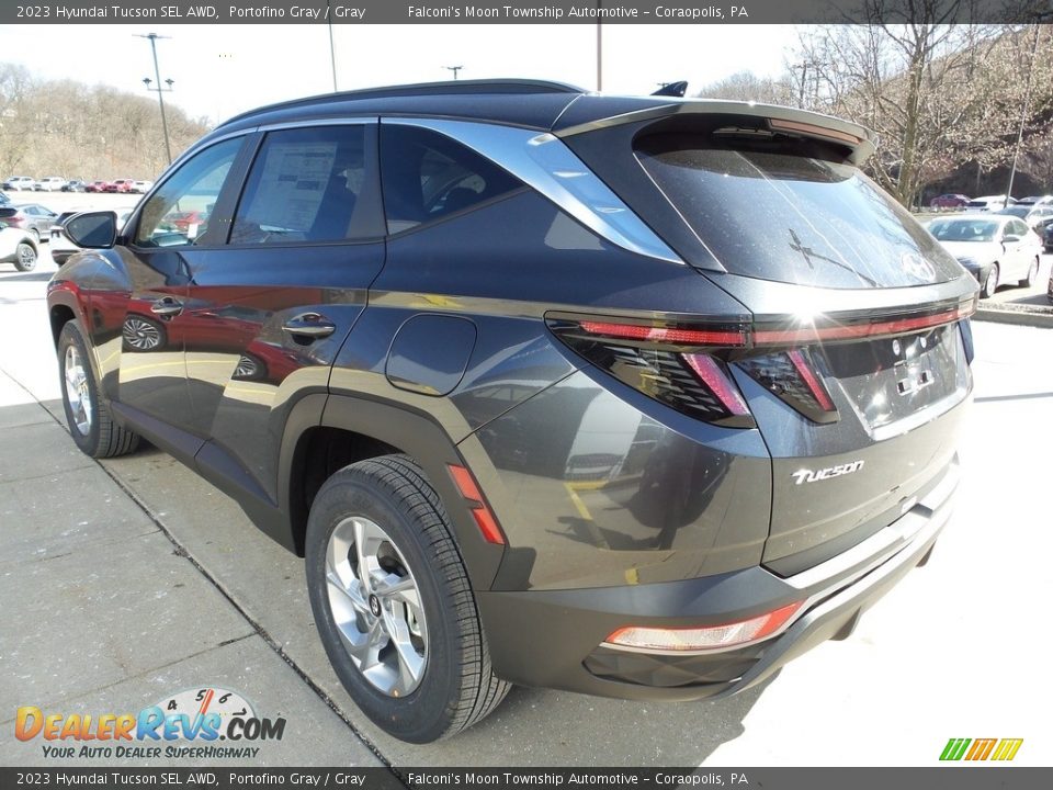 2023 Hyundai Tucson SEL AWD Portofino Gray / Gray Photo #5
