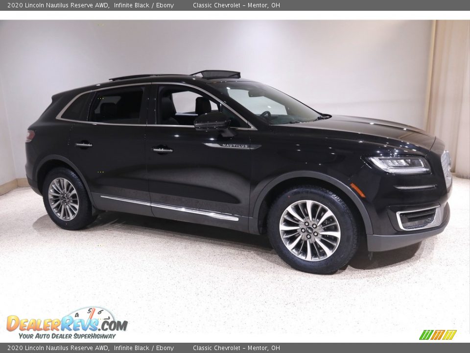 Infinite Black 2020 Lincoln Nautilus Reserve AWD Photo #1