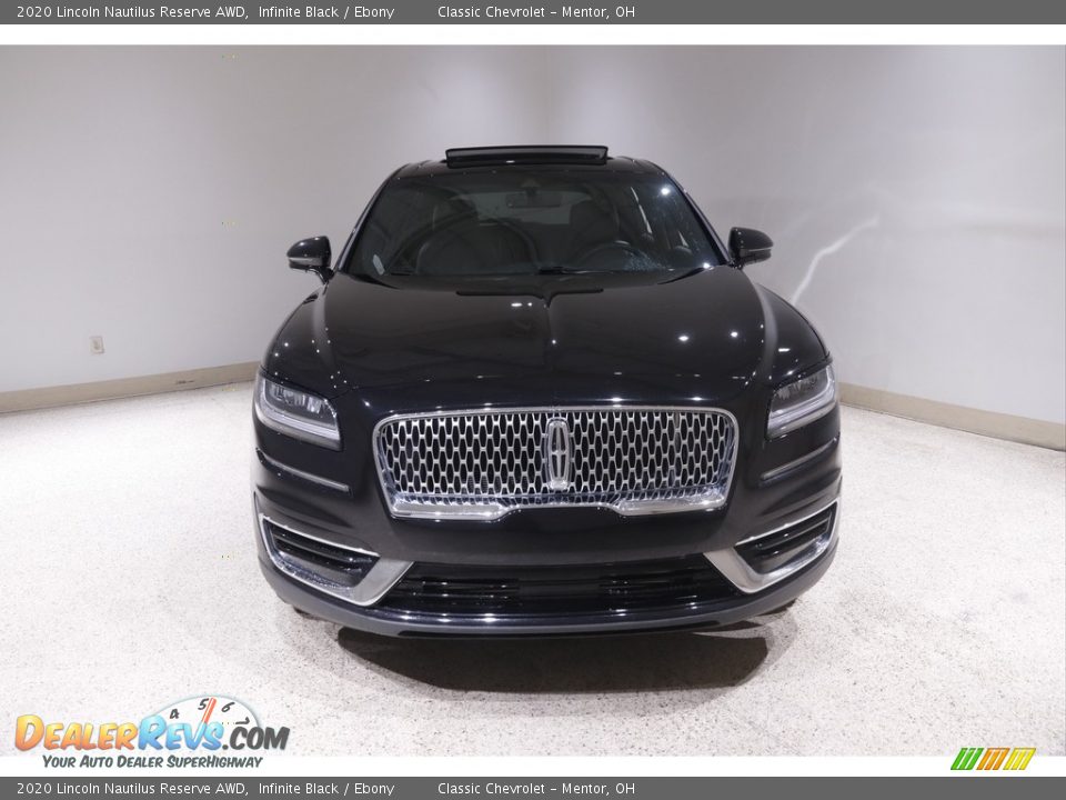 2020 Lincoln Nautilus Reserve AWD Infinite Black / Ebony Photo #2