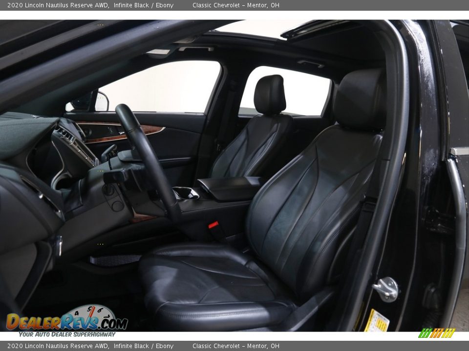 2020 Lincoln Nautilus Reserve AWD Infinite Black / Ebony Photo #5