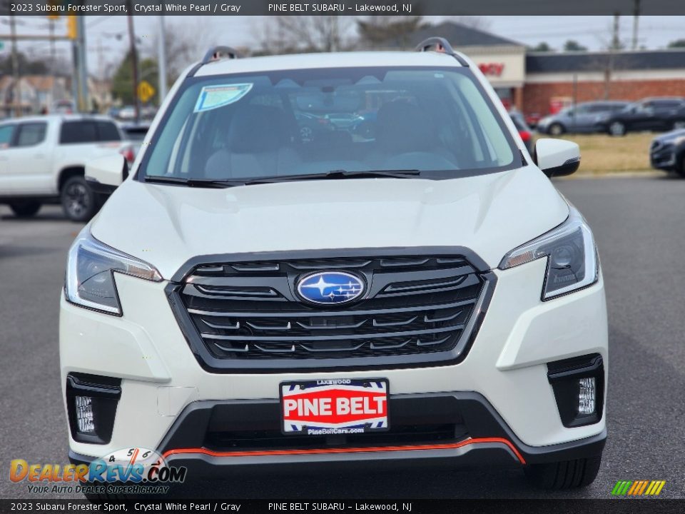 2023 Subaru Forester Sport Crystal White Pearl / Gray Photo #2