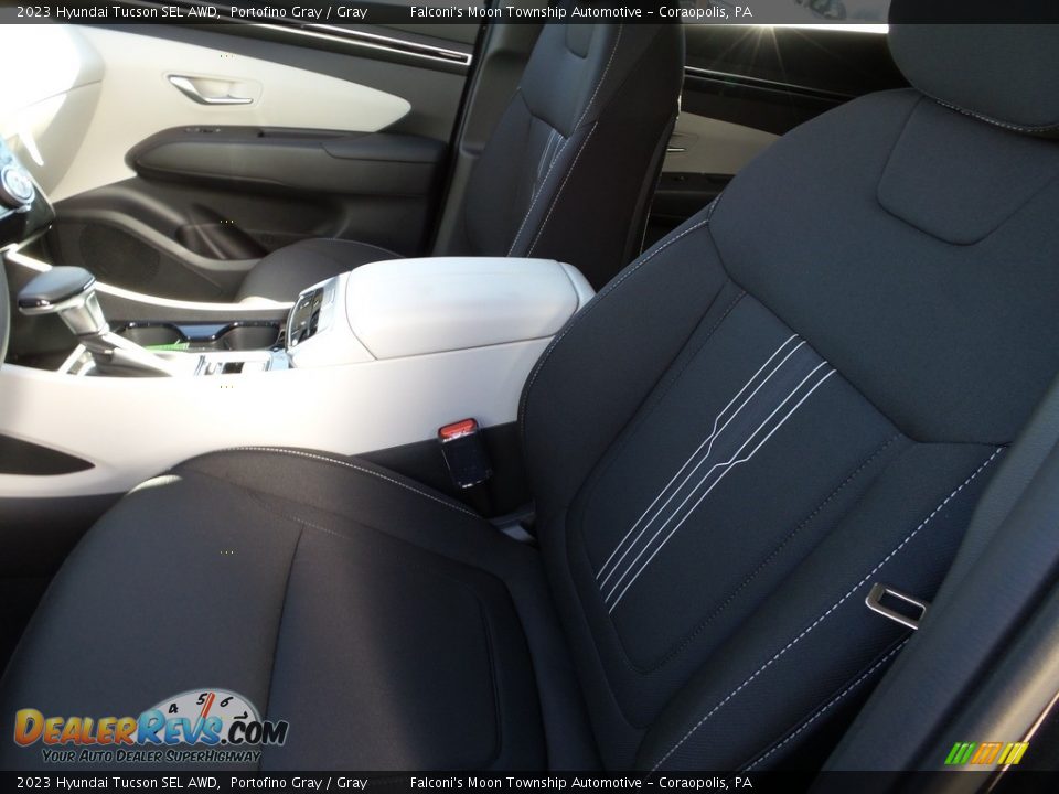 2023 Hyundai Tucson SEL AWD Portofino Gray / Gray Photo #11