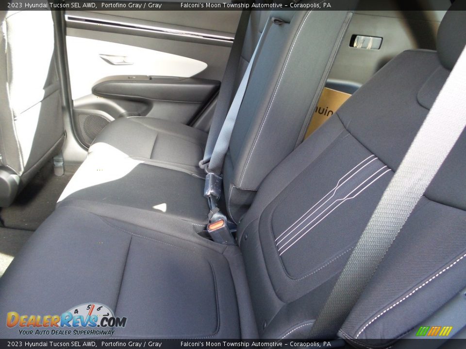 2023 Hyundai Tucson SEL AWD Portofino Gray / Gray Photo #12
