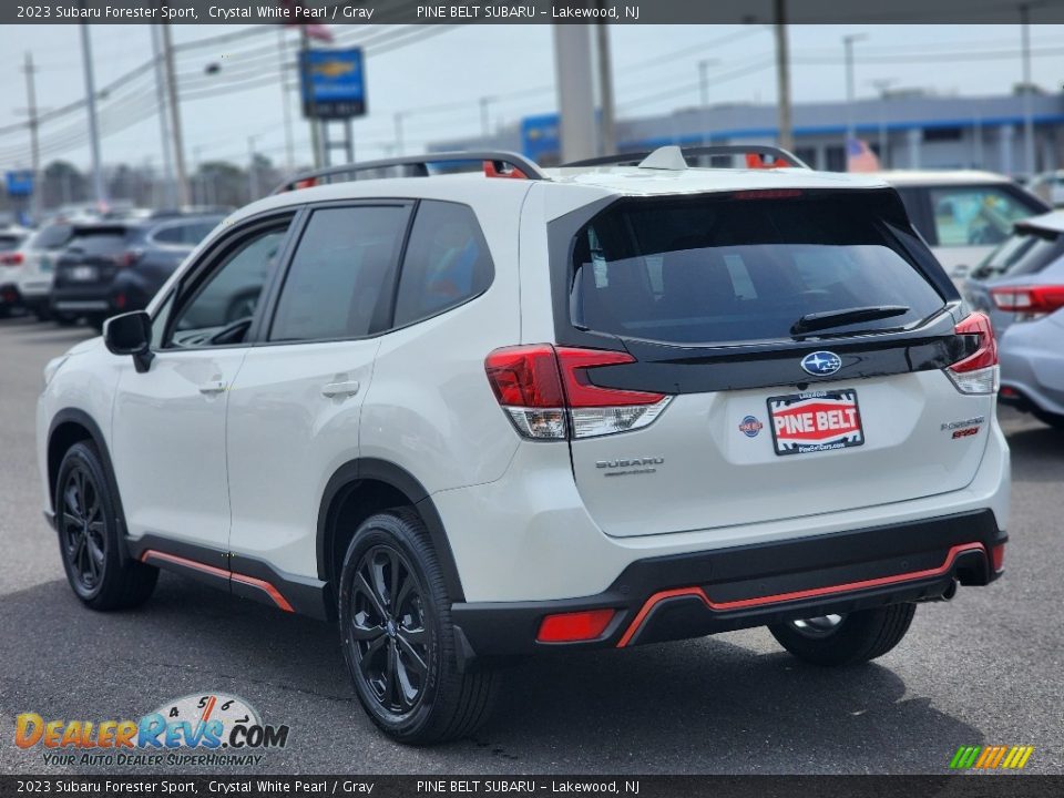 2023 Subaru Forester Sport Crystal White Pearl / Gray Photo #4