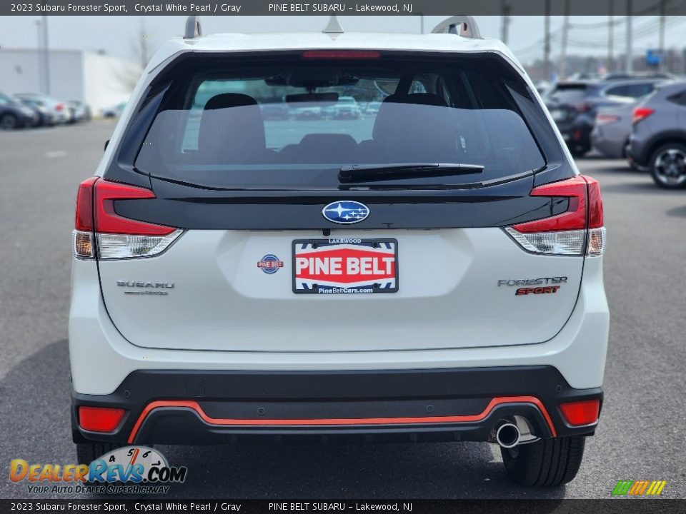 2023 Subaru Forester Sport Crystal White Pearl / Gray Photo #6