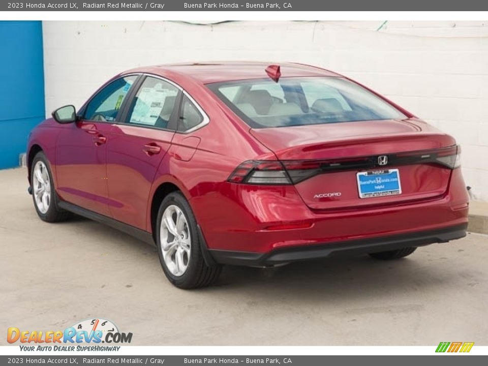 2023 Honda Accord LX Radiant Red Metallic / Gray Photo #2