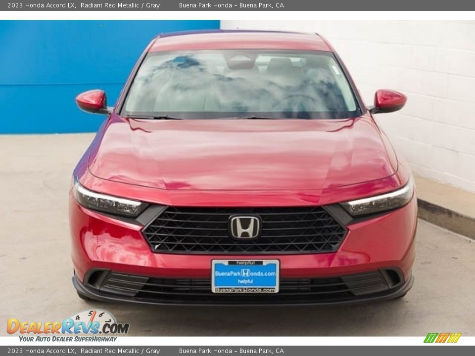 2023 Honda Accord LX Radiant Red Metallic / Gray Photo #3