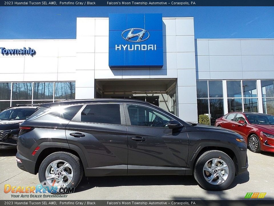 2023 Hyundai Tucson SEL AWD Portofino Gray / Black Photo #1