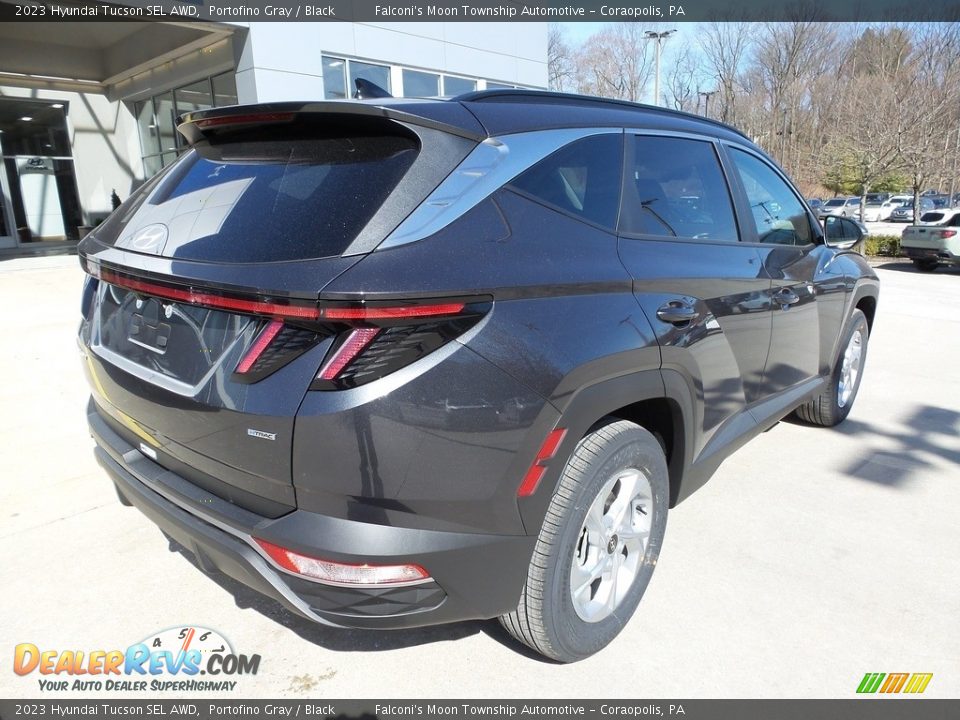 2023 Hyundai Tucson SEL AWD Portofino Gray / Black Photo #2