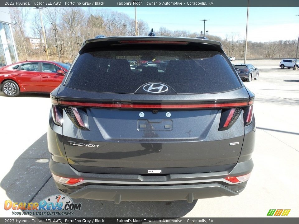 2023 Hyundai Tucson SEL AWD Portofino Gray / Black Photo #3