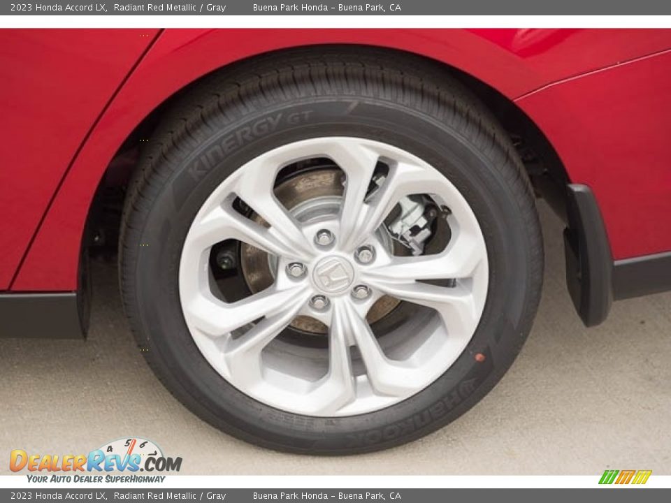 2023 Honda Accord LX Radiant Red Metallic / Gray Photo #14