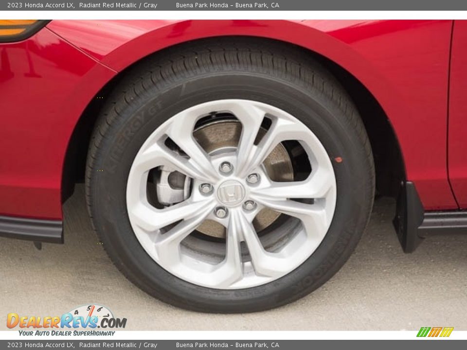 2023 Honda Accord LX Radiant Red Metallic / Gray Photo #15