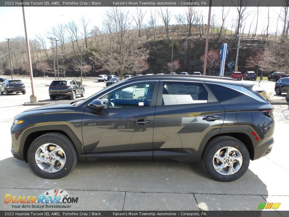 2023 Hyundai Tucson SEL AWD Portofino Gray / Black Photo #6