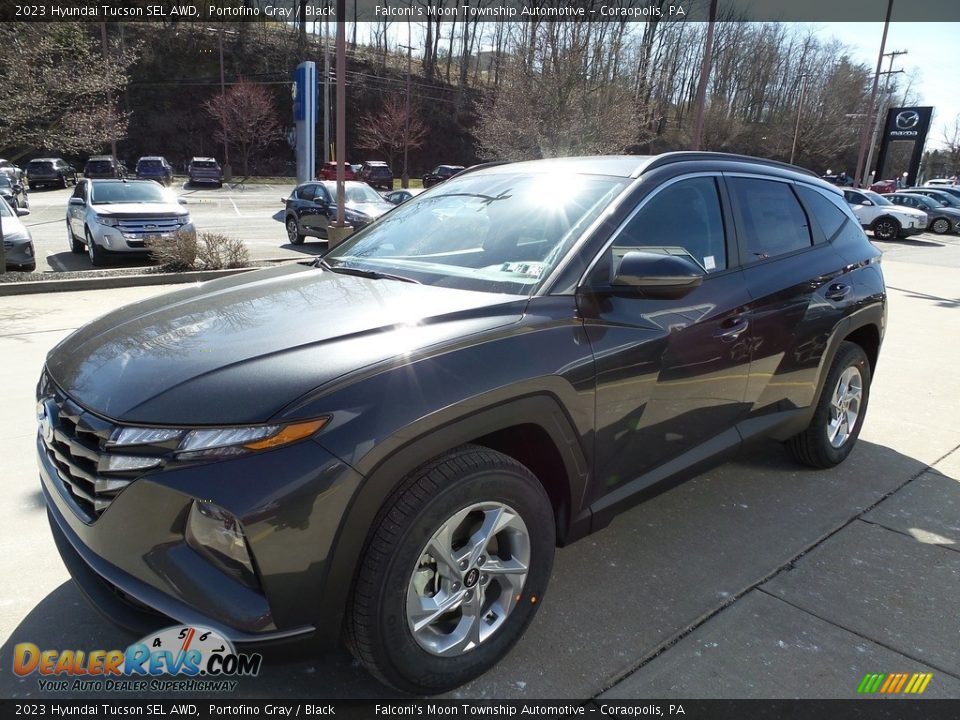 2023 Hyundai Tucson SEL AWD Portofino Gray / Black Photo #7