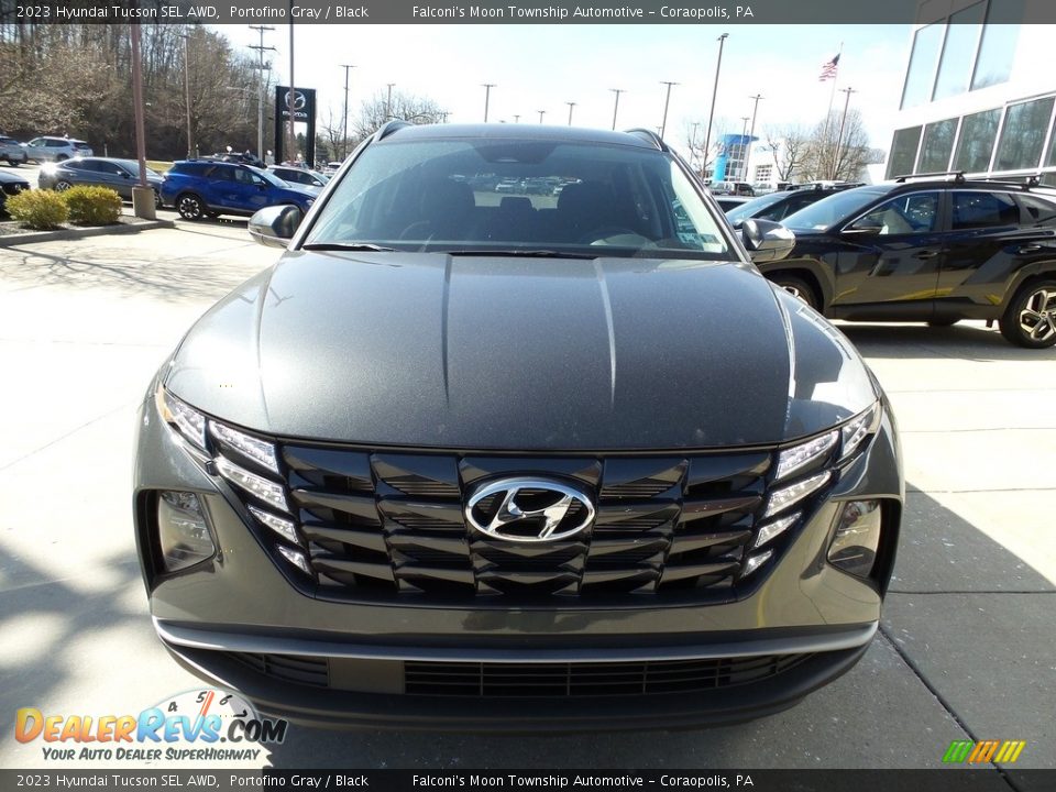 2023 Hyundai Tucson SEL AWD Portofino Gray / Black Photo #8