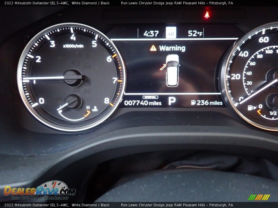 2022 Mitsubishi Outlander SEL S-AWC Gauges Photo #20