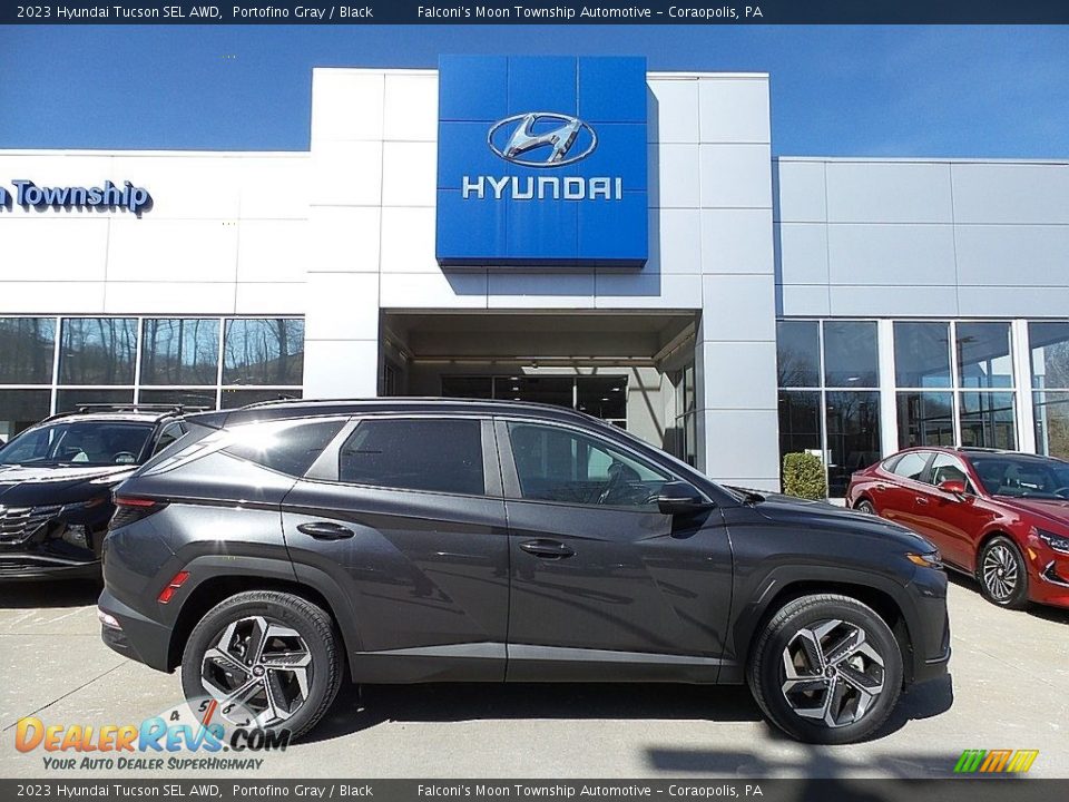 2023 Hyundai Tucson SEL AWD Portofino Gray / Black Photo #1