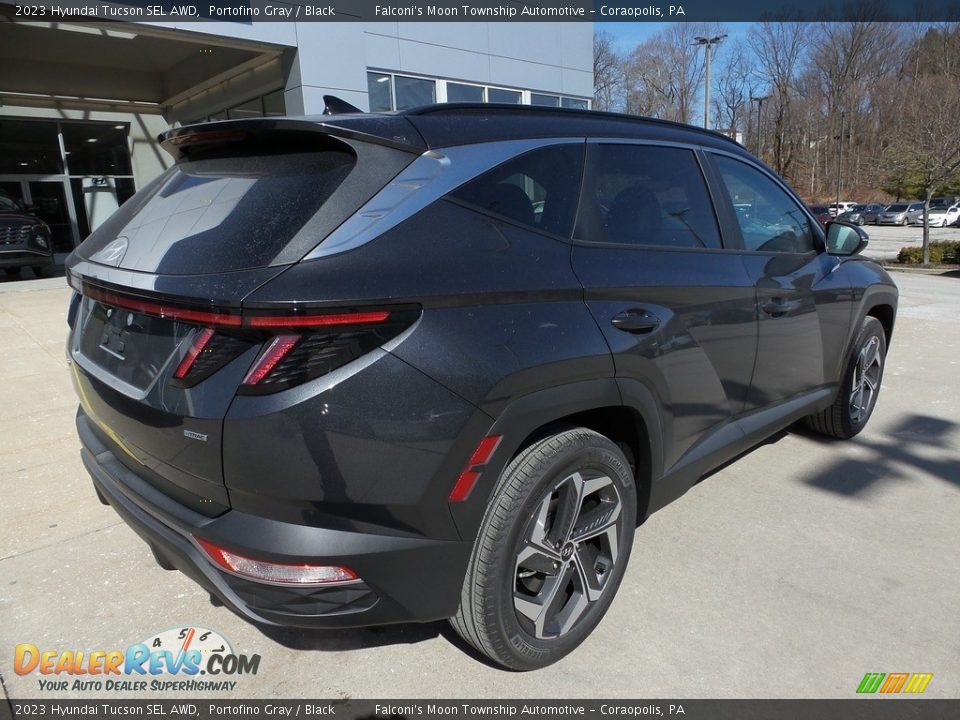 2023 Hyundai Tucson SEL AWD Portofino Gray / Black Photo #2