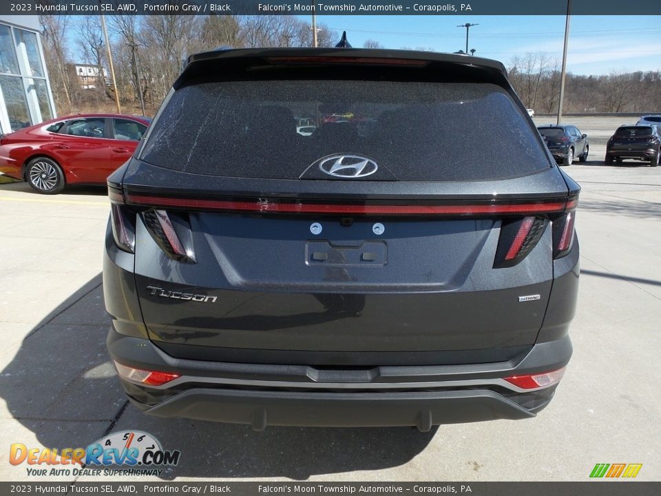 2023 Hyundai Tucson SEL AWD Portofino Gray / Black Photo #3