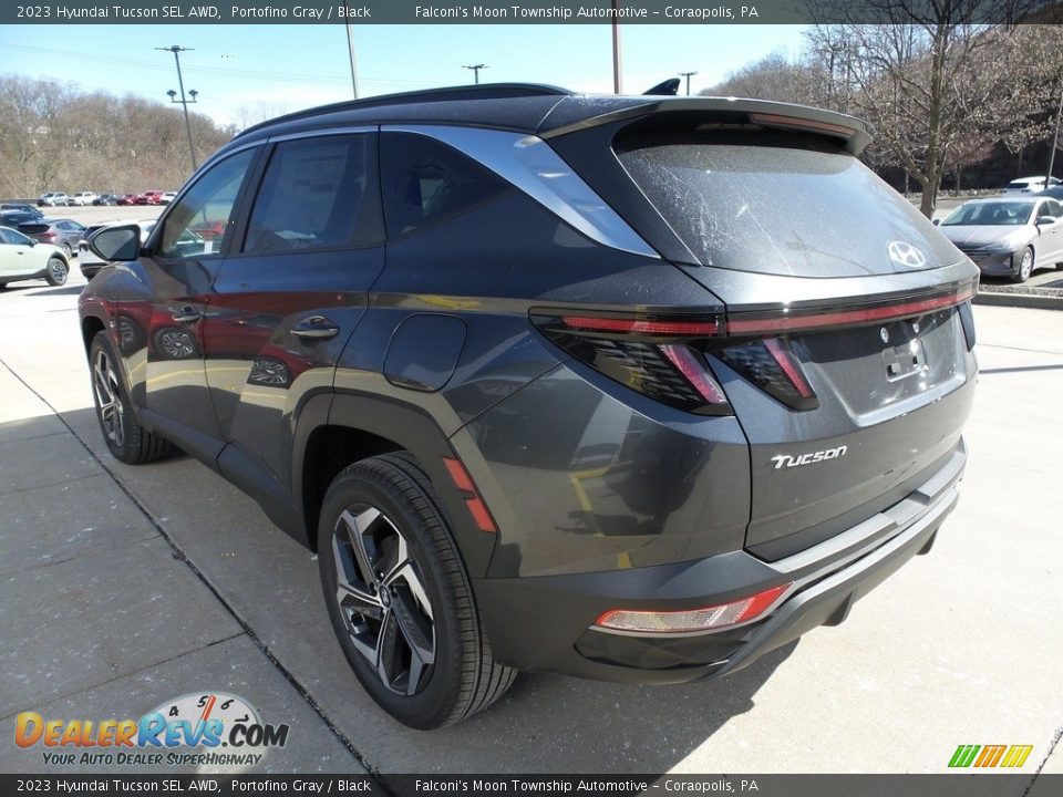 2023 Hyundai Tucson SEL AWD Portofino Gray / Black Photo #5